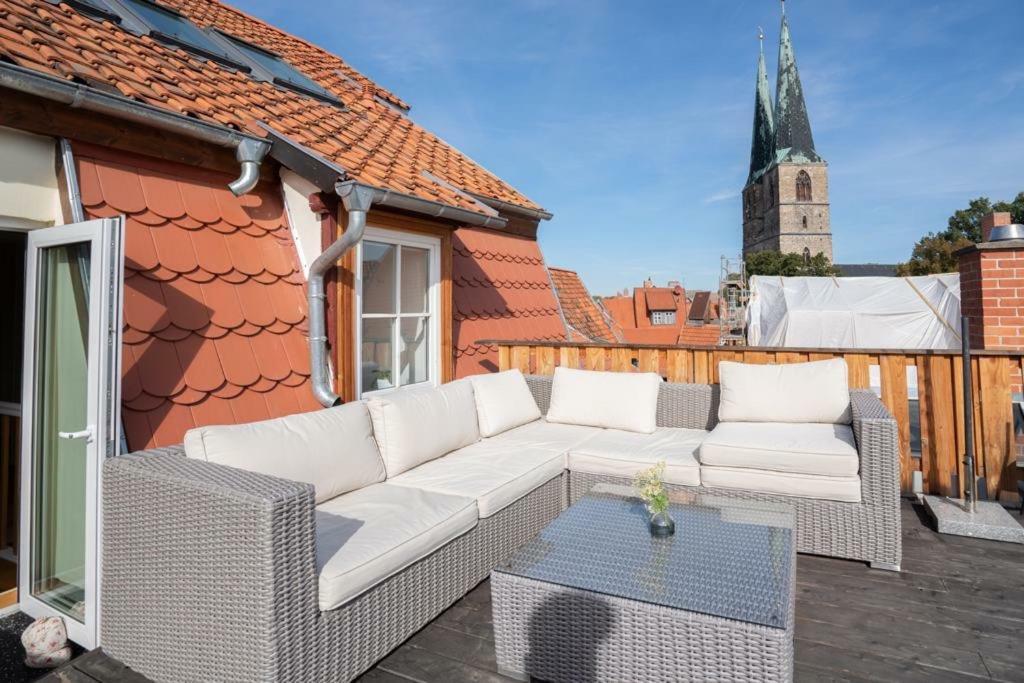 Apartment Anno 1720 Quedlinburg Buitenkant foto